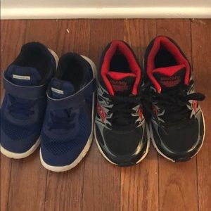 boys tennis shoes Nike and Saucony sz 10 and 10.5